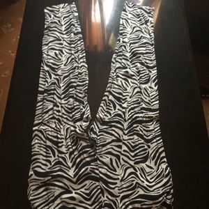 Zebra print Pants